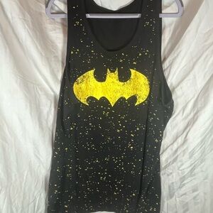 Batman Black and Yellow Tank Top